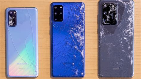 This Samsung Galaxy S20 vs S20+ vs Ultra drop test 